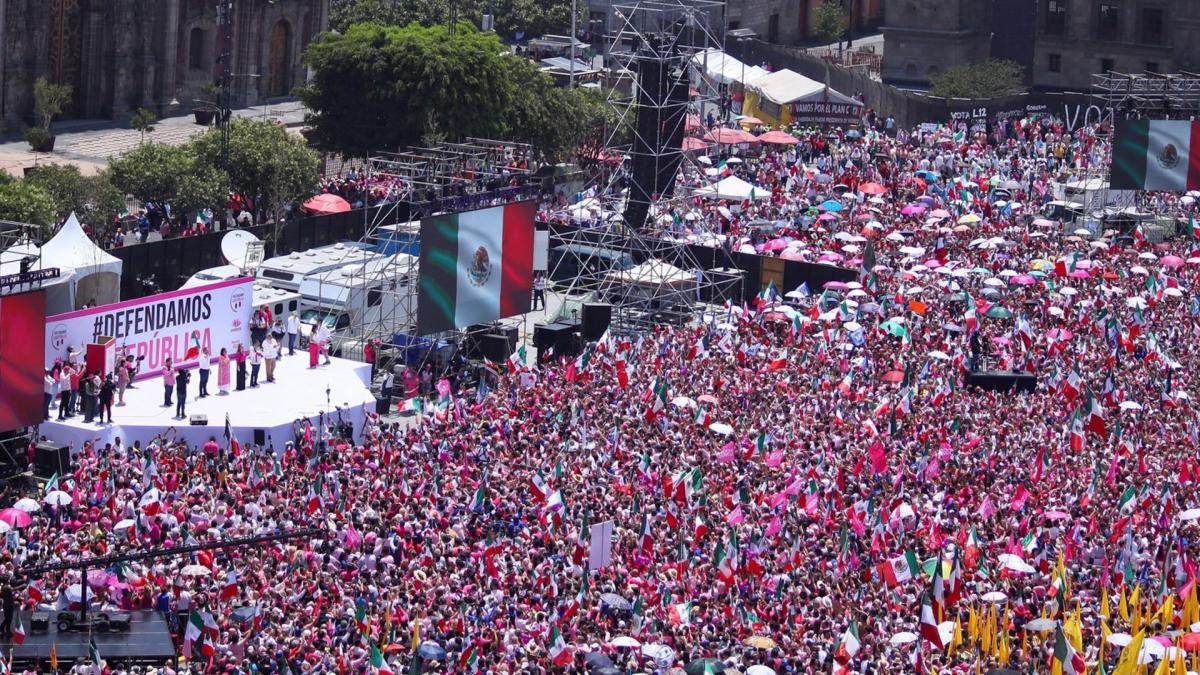 Marea Rosa exige votar en contra de la reforma al Poder Judicial; suspende marcha