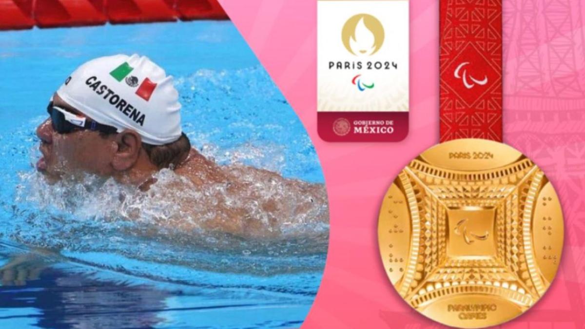 París 2024: ¡Un oro más! Arnulfo Castorena se lleva el primer lugar en los 50m en paranatación