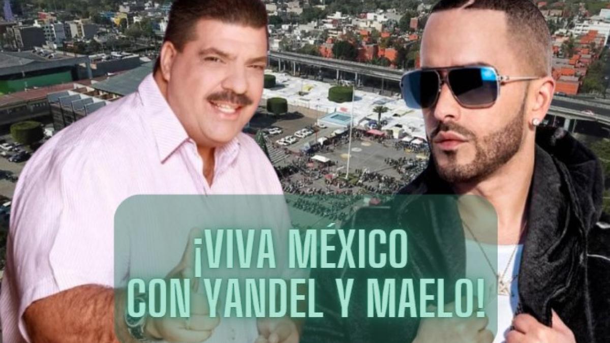 ¿En dónde se presentarán Yandel y Maelo Ruíz GRATIS este 15 de septiembre?