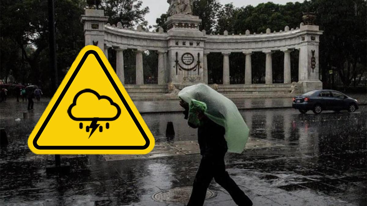 ¿En qué alcaldías de CDMX hay alerta por lluvias y caída de granizo para esta noche?