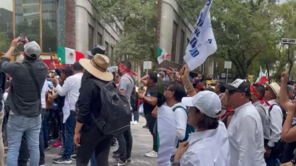 Trabajadores del Poder Judicial celebran contar con votos para detener la reforma judicial