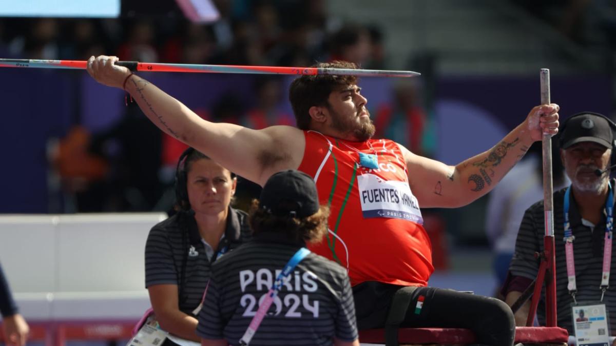 París 2024: Edgar Fuentes gana plata en lanzamiento de jabalina de los Juegos Paralímpicos