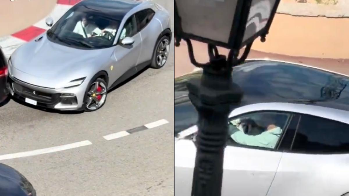 F1: Charles Leclerc choca de manera increíble su Ferrari en las calles de Mónaco (VIDEO)