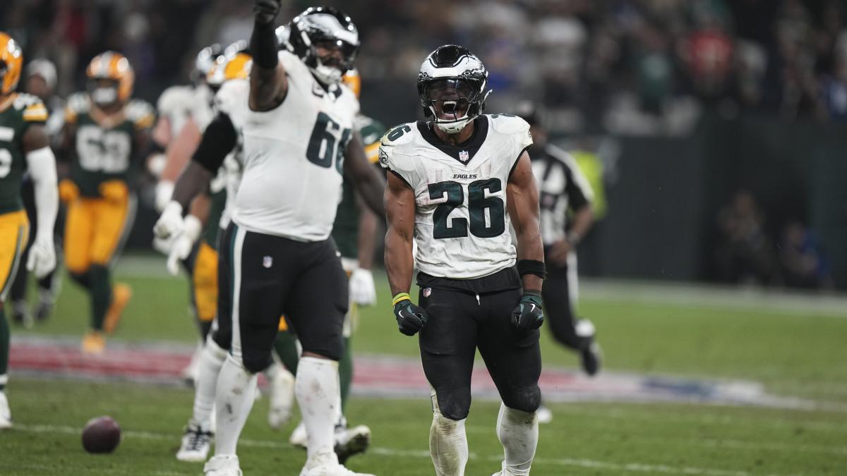 NFL: Philadelphia Eagles derrota a Green Bay Packers en un entretenido e inédito partido en Brasil