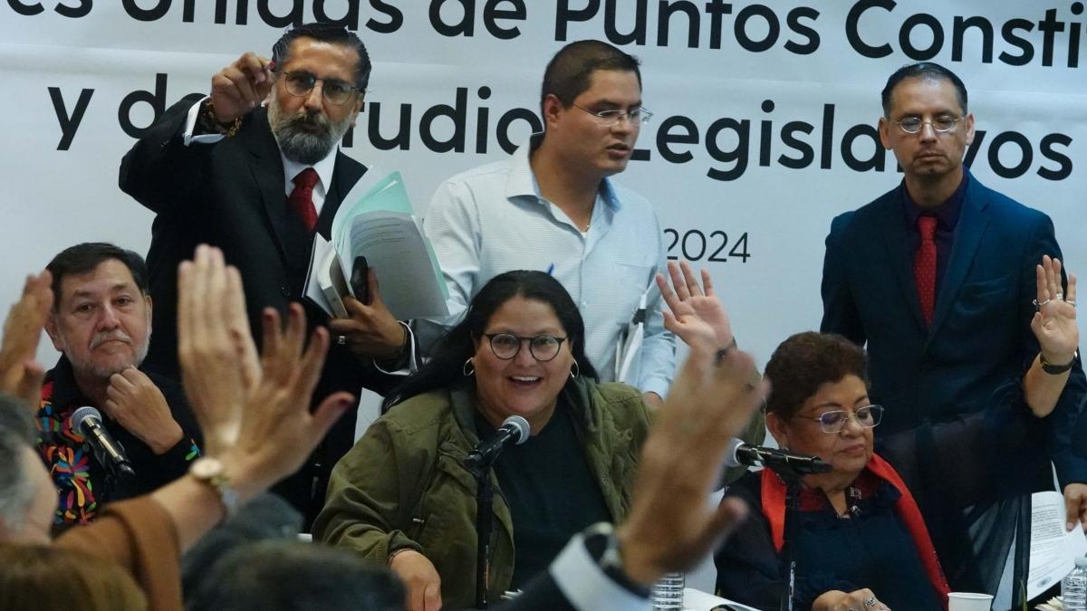 Comisiones aprueban en lo particular dictamen de reforma judicial; pasa al pleno del Senado