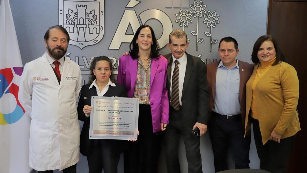 Lía Limón consigue certificar 69 entornos saludables en Álvaro Obregón