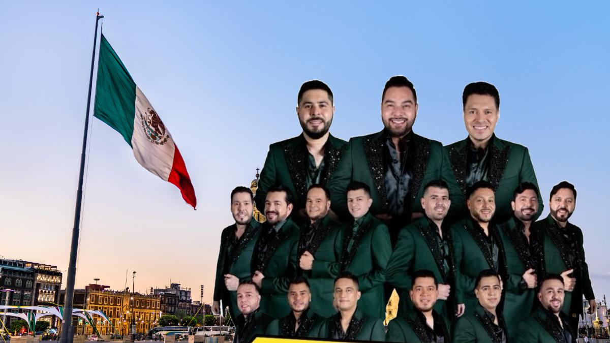 Banda MS en el Zócalo de la CDMX:¿Dónde y a qué hora ver la presentación este 15 de septiembre?