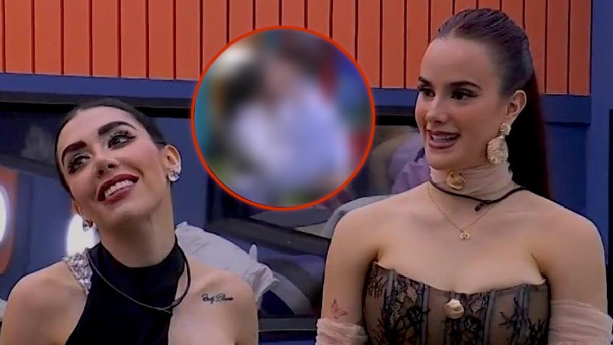 ¡Gala Montes y Karime Pindter se besan! Así fue el apasionado momento en La Casa de los Famosos México 2 | VIDEO