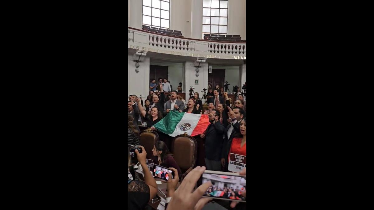 Congreso de CDMX avala reforma al Poder Judicial