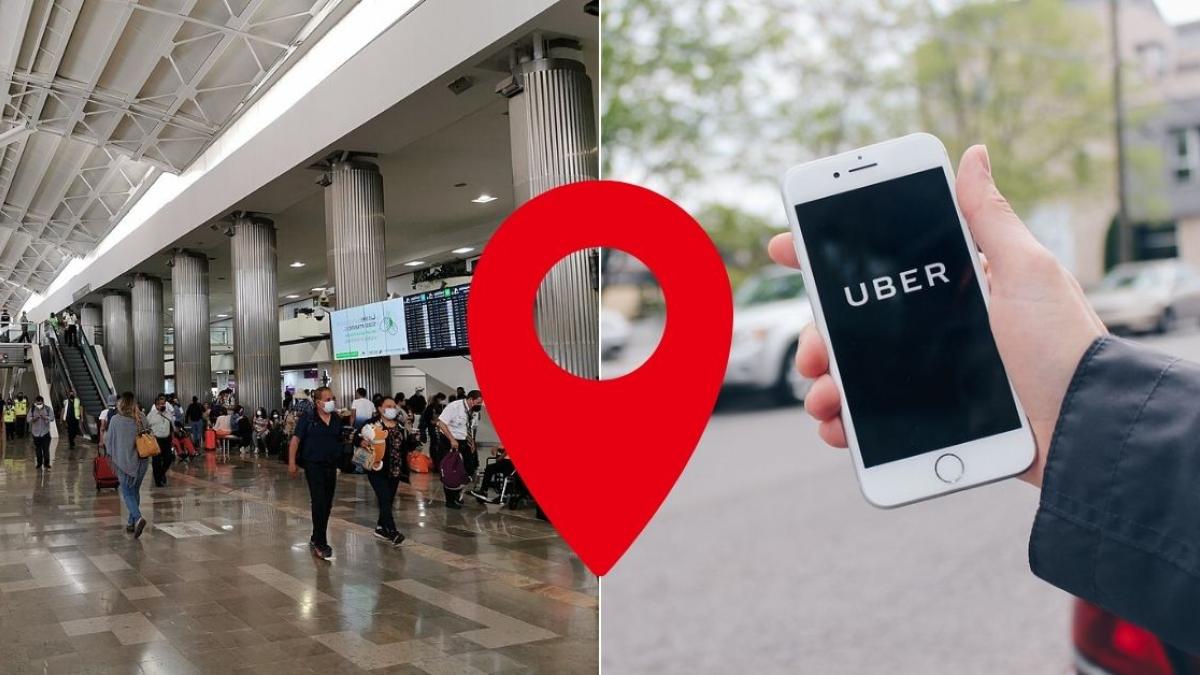 Estos son los puntos exactos donde puedes pedir un Uber o Didi desde el AICM | MAPA