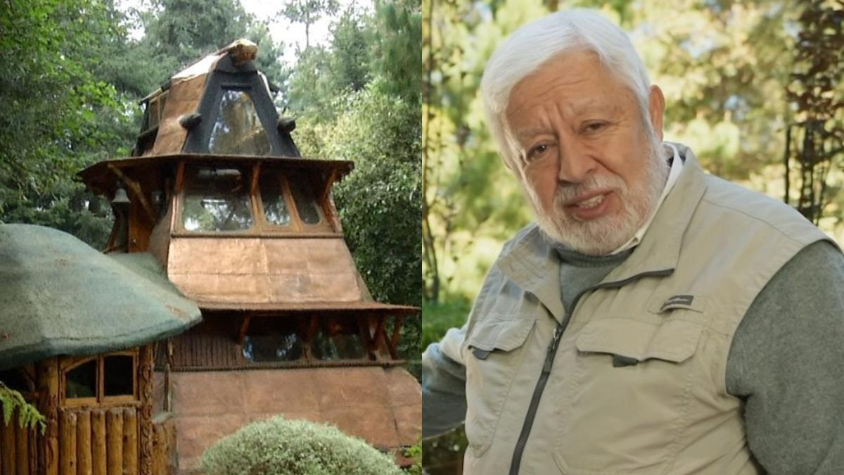 Así luce la impresionante casa en el bosque de Jaime Maussan | VIDEO