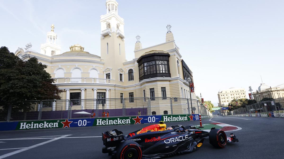 F1: Checo Pérez saldrá cuarto en el Gran Premio de Azerbaiyán; Charles Leclerc logra la pole position