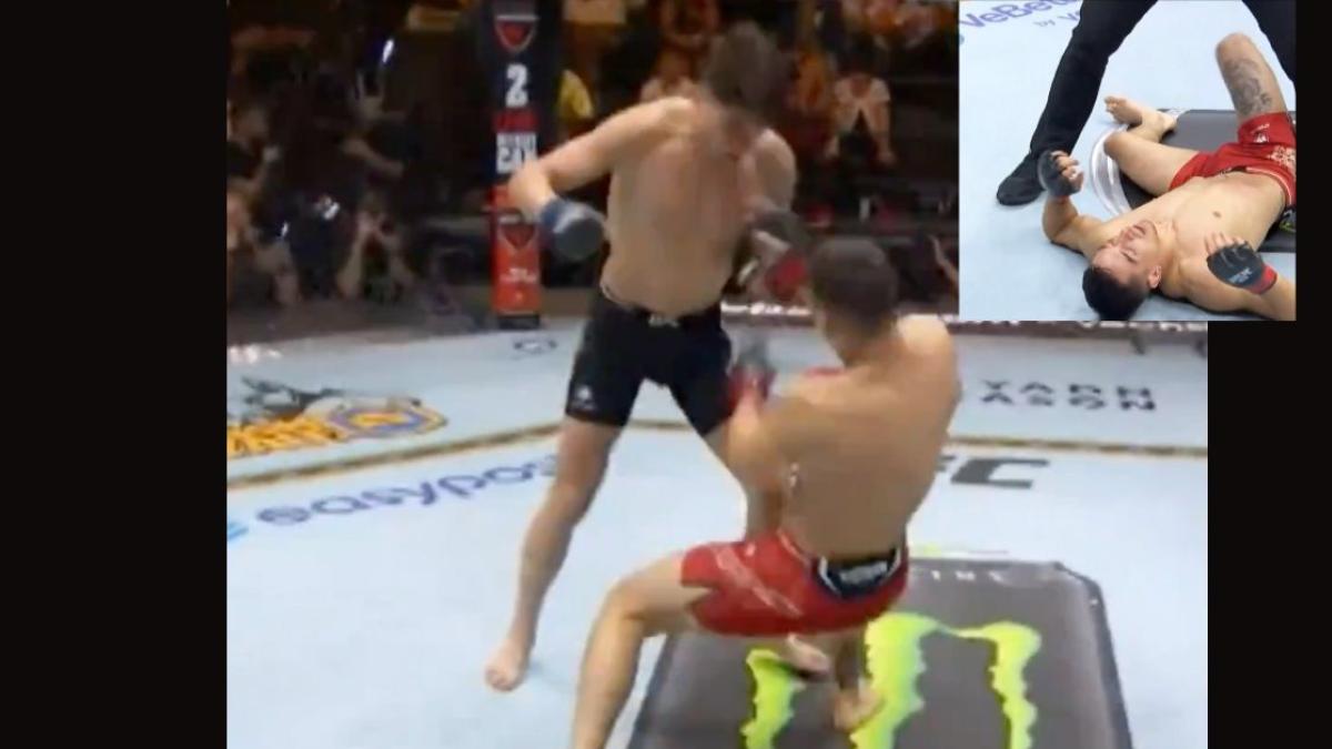 UFC 306: Mexicano "Loco" Manuel Torres sufre un durísimo nocaut de Ignacio Bahamondes en una noche triste (VIDEO)