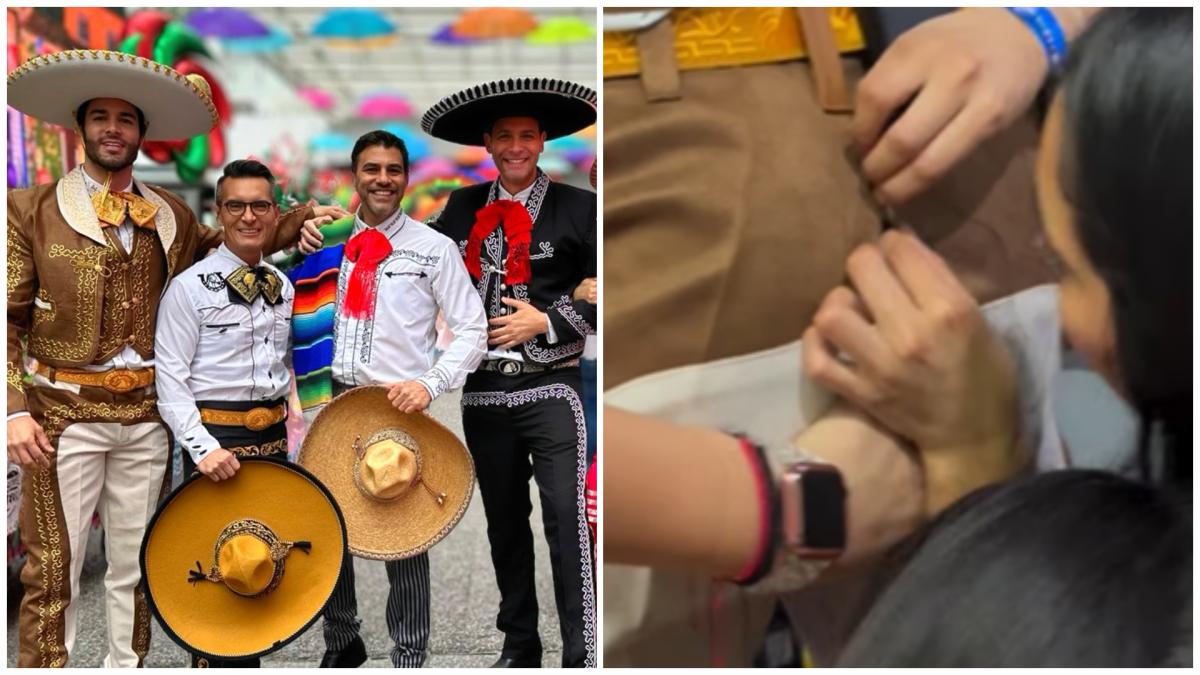 Se le rompe el pantalón en VIVO a conductor de 'Venga la Alegría': 'estás muy potente' | VIDEO