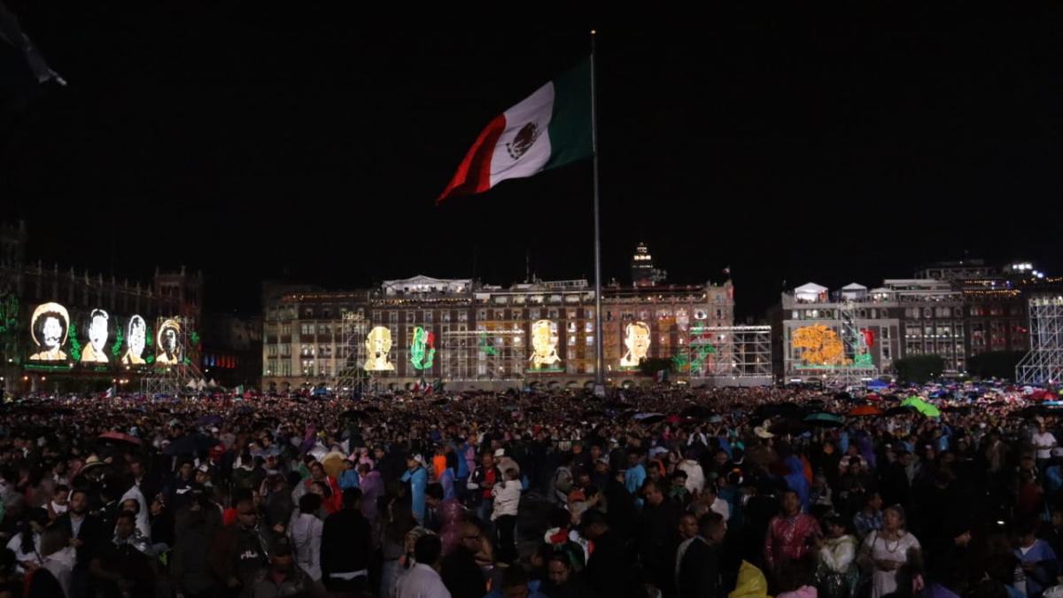 EN FOTOS, así se vivió el último Grito de Independencia de AMLO en el Zócalo de CDMX