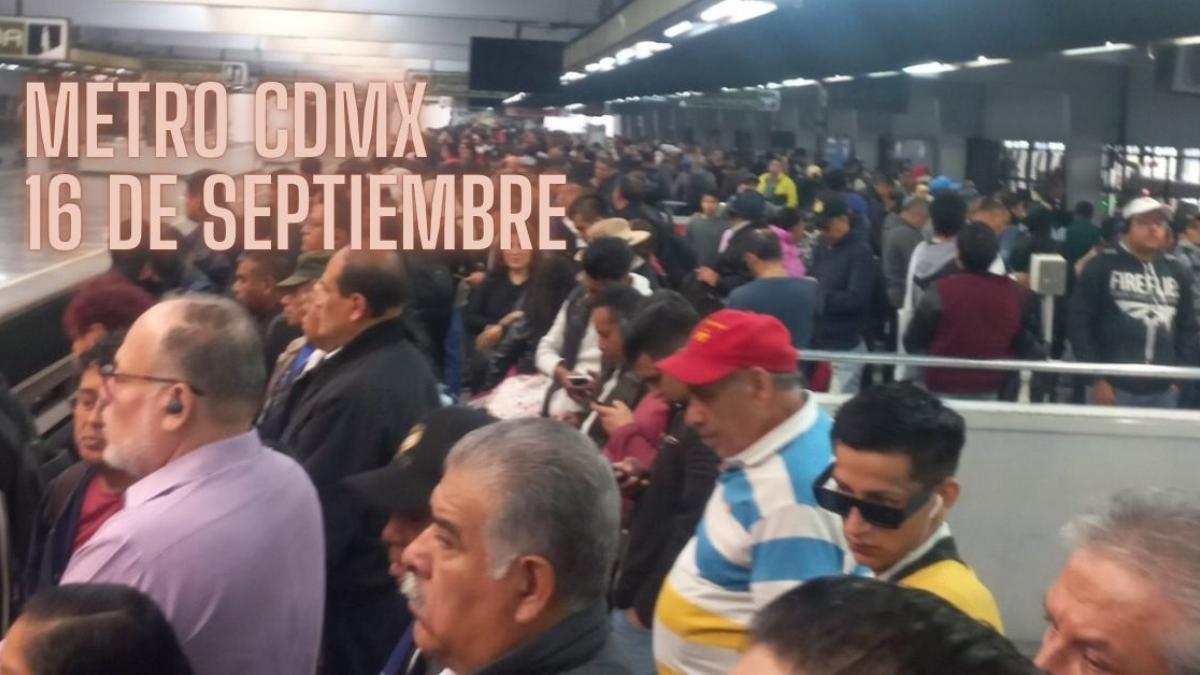 Metro CDMX: ¿Qué pasa en Línea 3 HOY lunes 16 de septiembre?