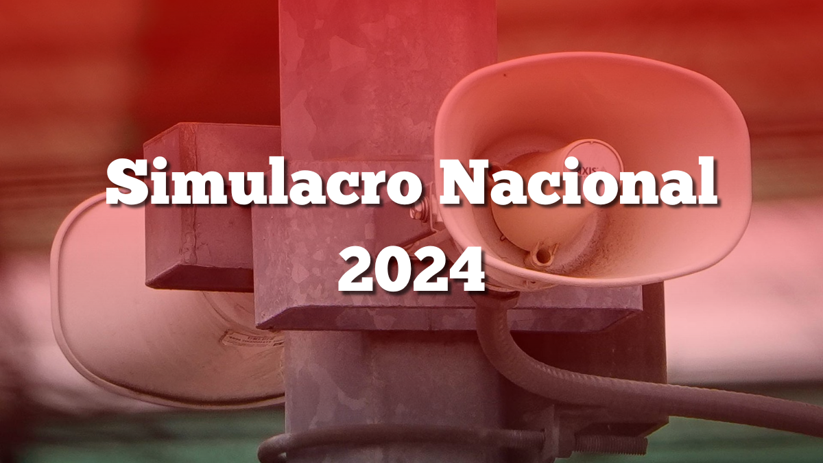 Protección Civil llama a participar en el Simulacro Nacional 2024