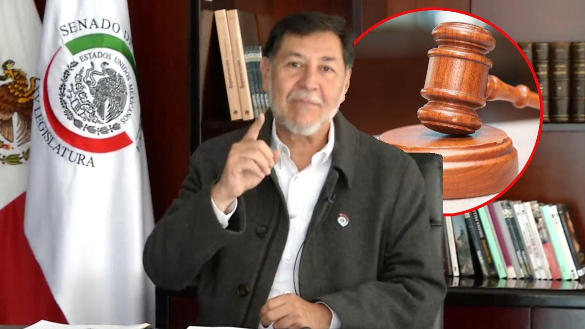 Nada podrá impedir elección de ministros, jueces y magistrados: Fernández Noroña