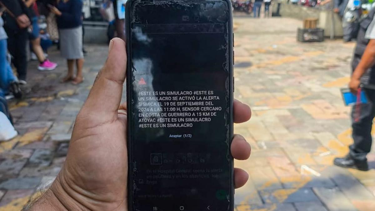 ¿Te llegó el mensaje? Reportan fallas en el nuevo sistema de alerta