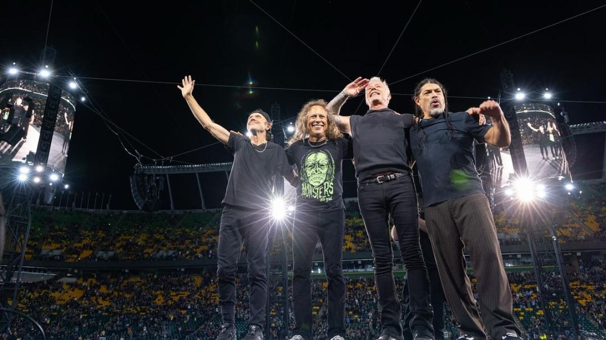 ¿Cuál es el setlist de los conciertos de Metallica en el Estadio GNP Seguros?