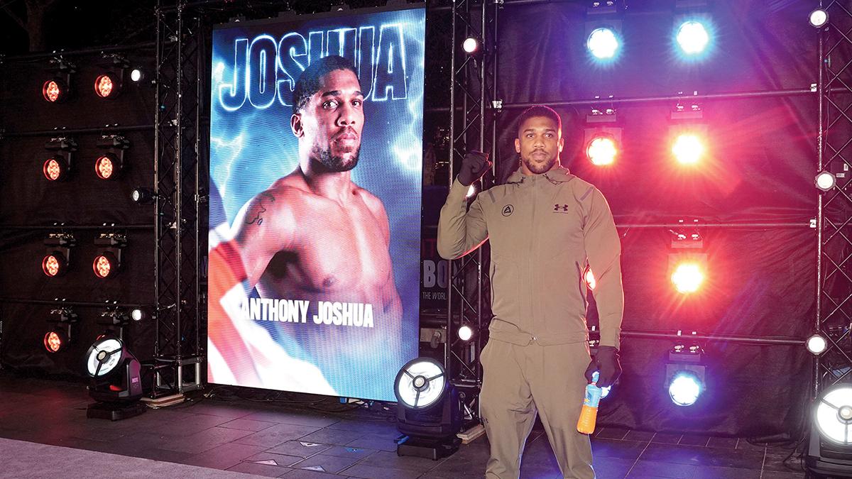 Joshua busca emular a Muhammad Ali