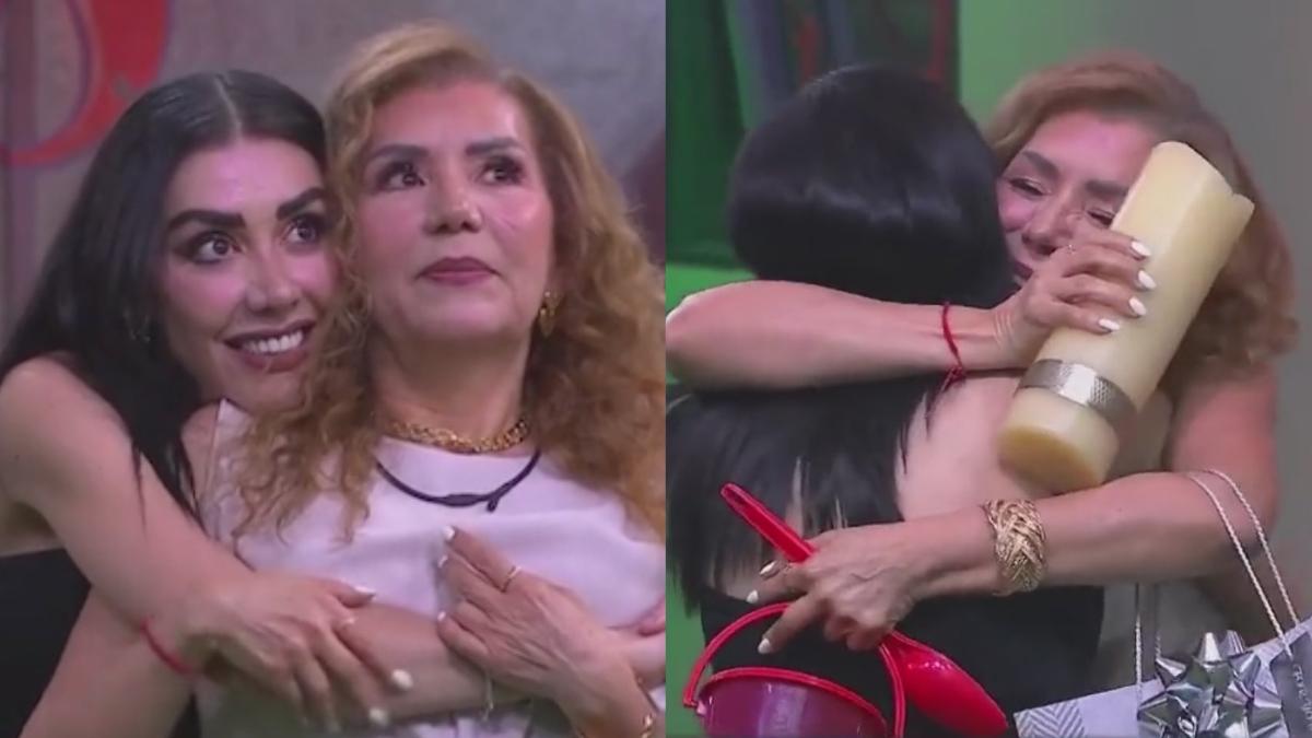 Mamá de Karime Pindter sorprende a su hija al entrar a La Casa de los Famosos México 2 | VIDEO