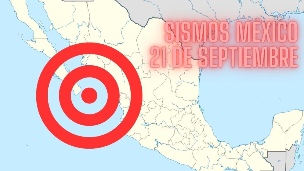 Sismo HOY 21 de septiembre de 2024 en México | MAPA