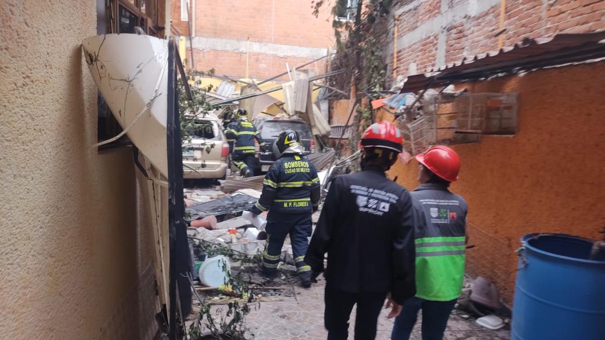 Fuerte explosión en Coyoacán deja un saldo de al menos 12 lesionados