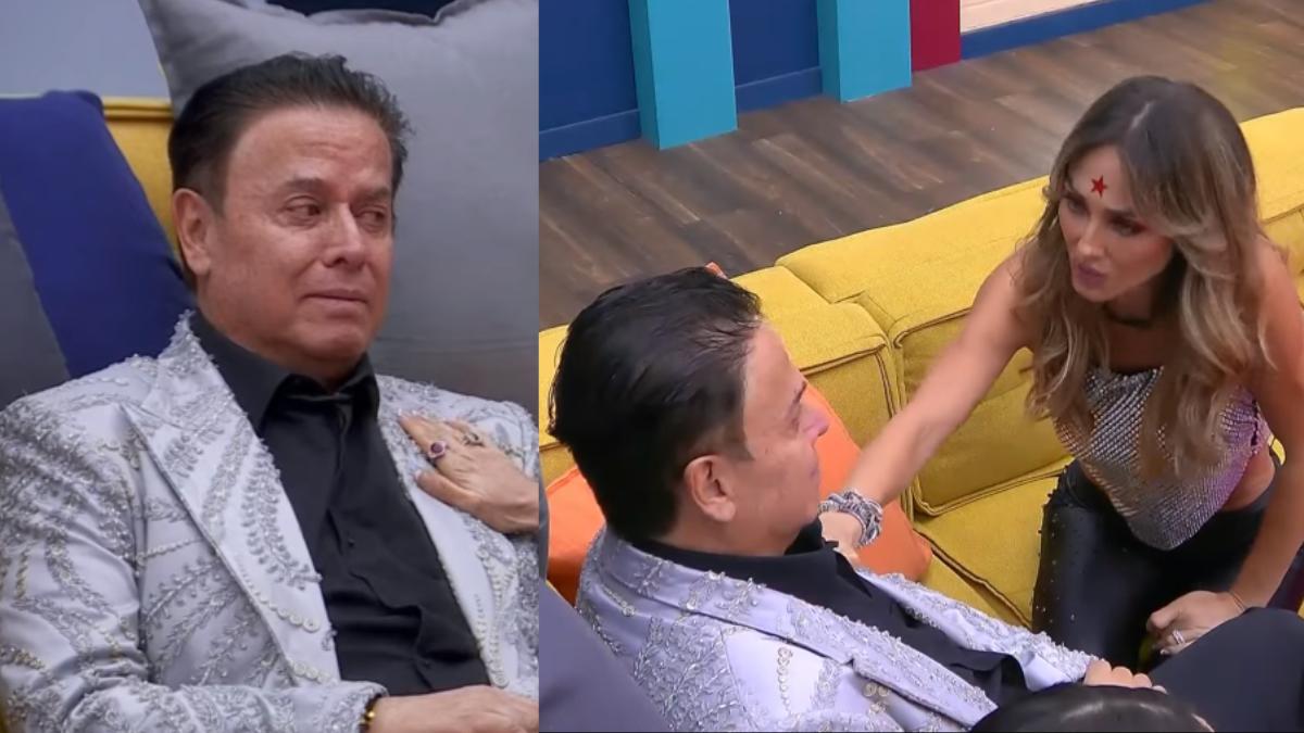 Mario Bezares rompe en llanto al escuchar las tiernas palabras de Anahí en La Casa de los Famosos México 2 | VIDEO