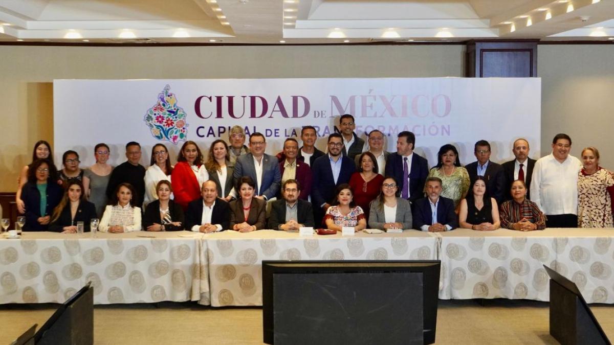 Clara Brugada se reúne con diputados federales e impulsa agenda legislativa para la CDMX