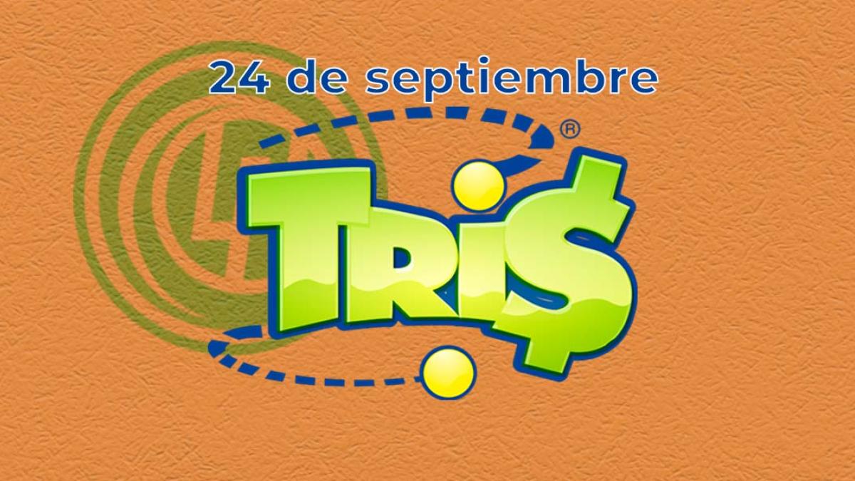 Resultados del Tris de hoy 24 de septiembre del 2024. Ve aquí los números ganadores