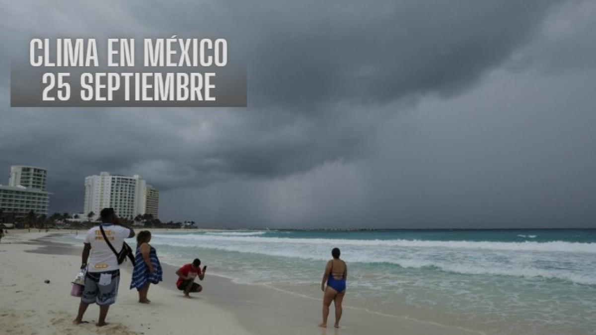 Por tormenta tropical Helene, se esperan FUERTES lluvias en estos estados HOY 25 de septiembre