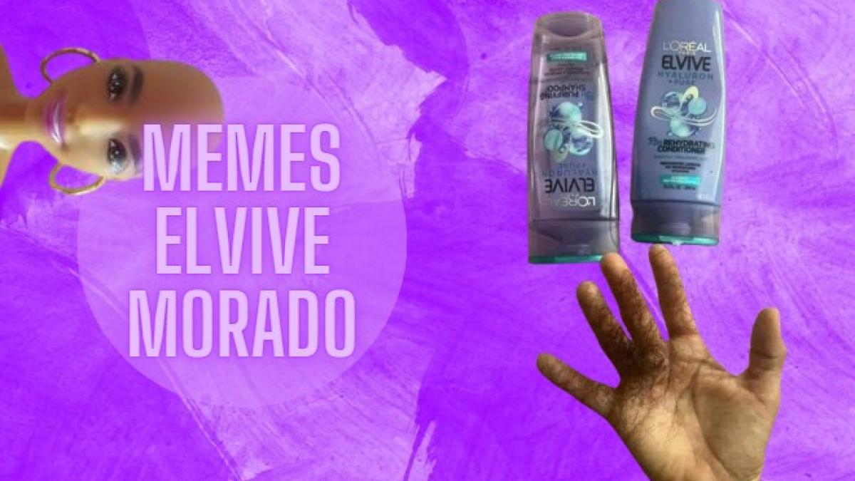 Elvive morado: Memes sobre la caída del cabello inundan las redes sociales