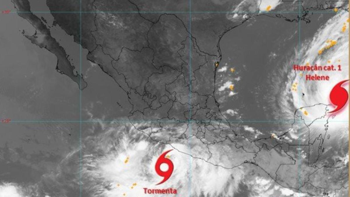 ¿A qué hora va a llover hoy 25 de septiembre en la CDMX?