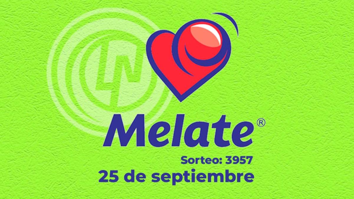 Resultados del Melate, Revancha y Revanchita sorteo 3957 | 25 de septiembre del 2024