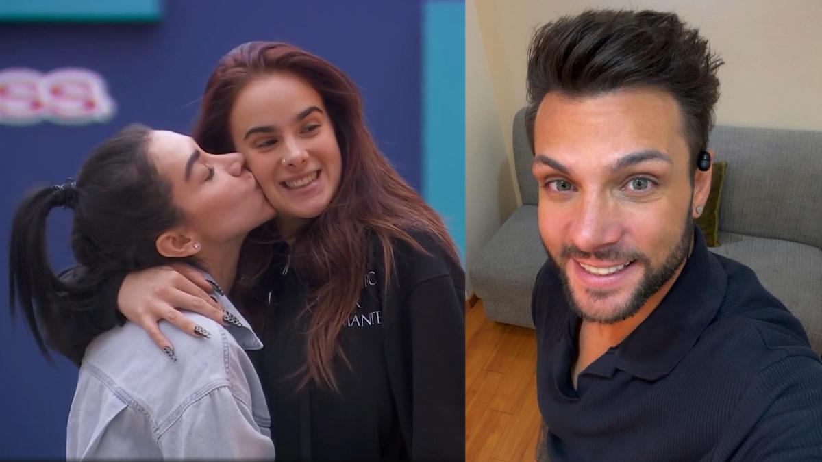 Nicola Porcella se da un beso de tres con Karime y a Gala Montes en La Casa de los Famosos México 2 | VIDEO