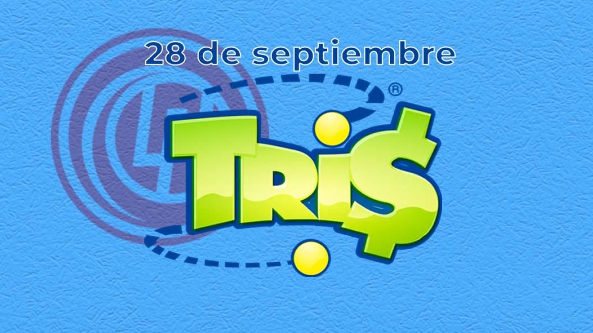 Resultados del Tris de hoy 28 de septiembre del 2024. Ve aquí los números ganadores