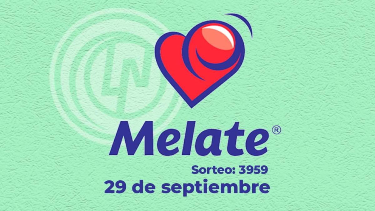 Resultados del Melate, Revancha y Revanchita sorteo 3959 | 29 de septiembre del 2024