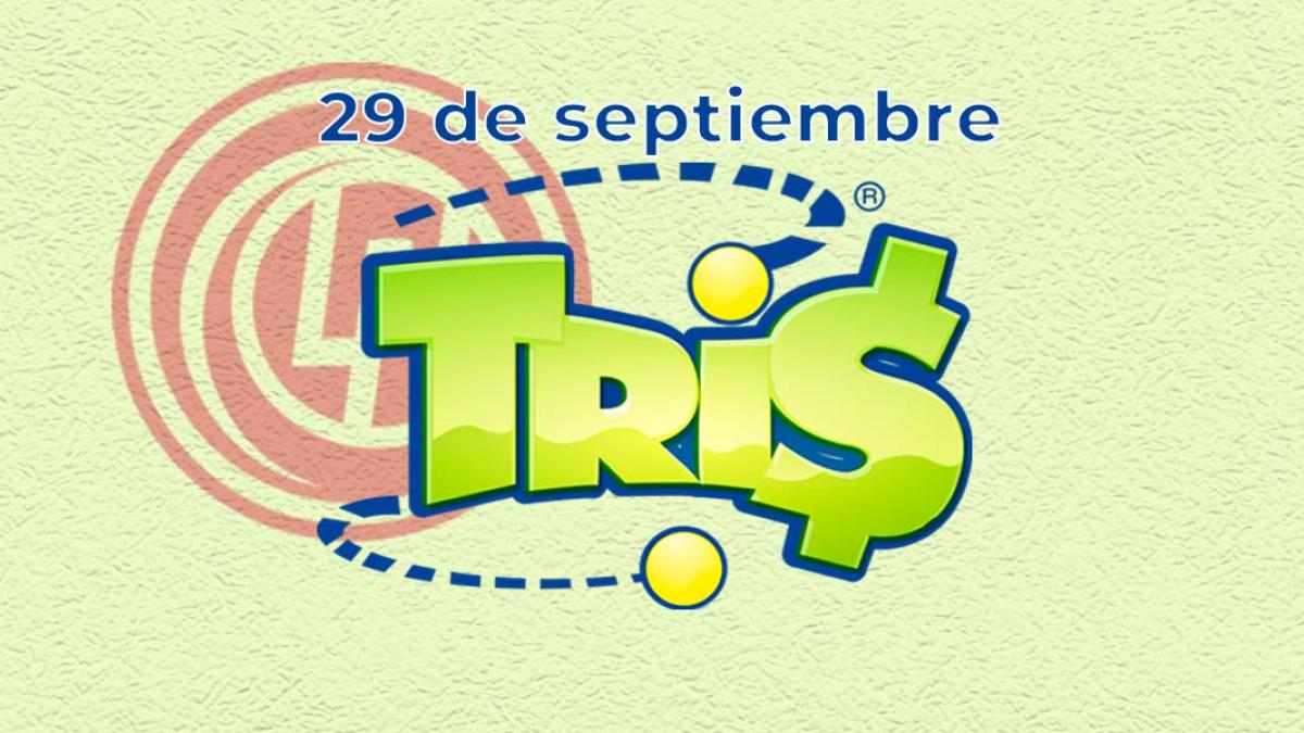 Resultados del Tris de hoy 29 de septiembre del 2024. Ve aquí los números ganadores