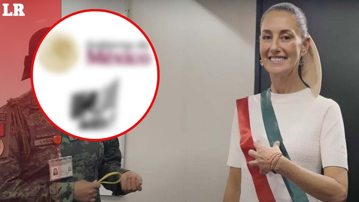 Así es el nuevo emblema que usará Claudia Sheinbaum en el Gobierno de México