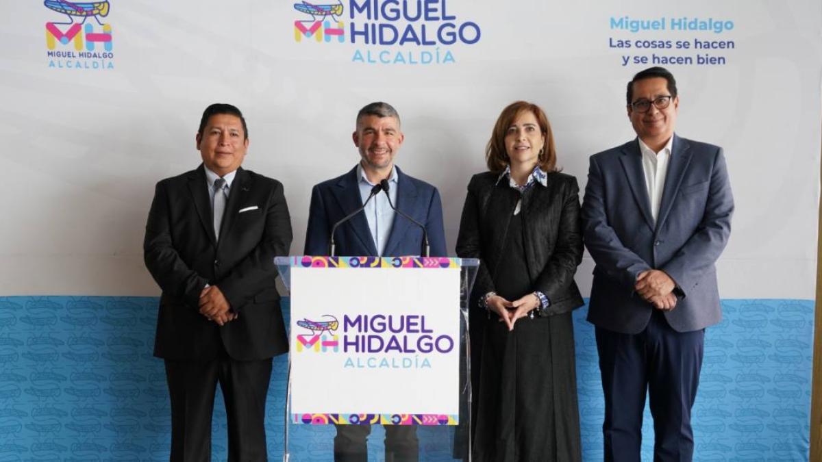 Mauricio Tabe presenta 3 nuevas incorporaciones en su administración en Miguel Hidalgo