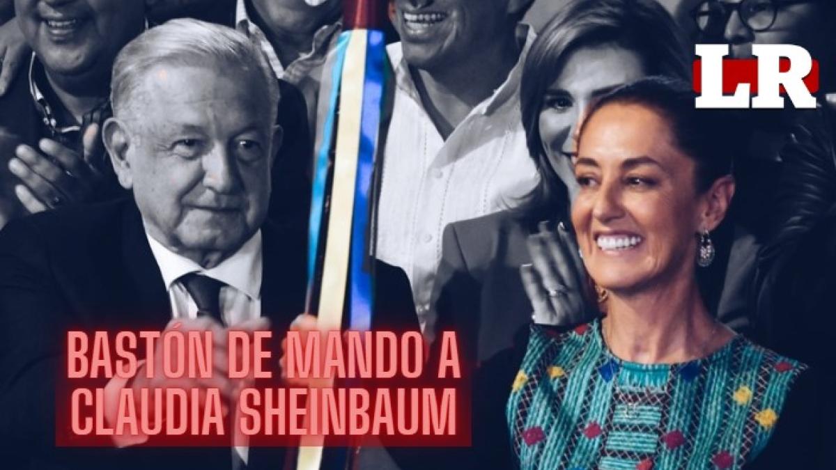 Bastón de mando: ¿Qué significa y a qué hora se lo entregarán a Claudia Sheinbaum?