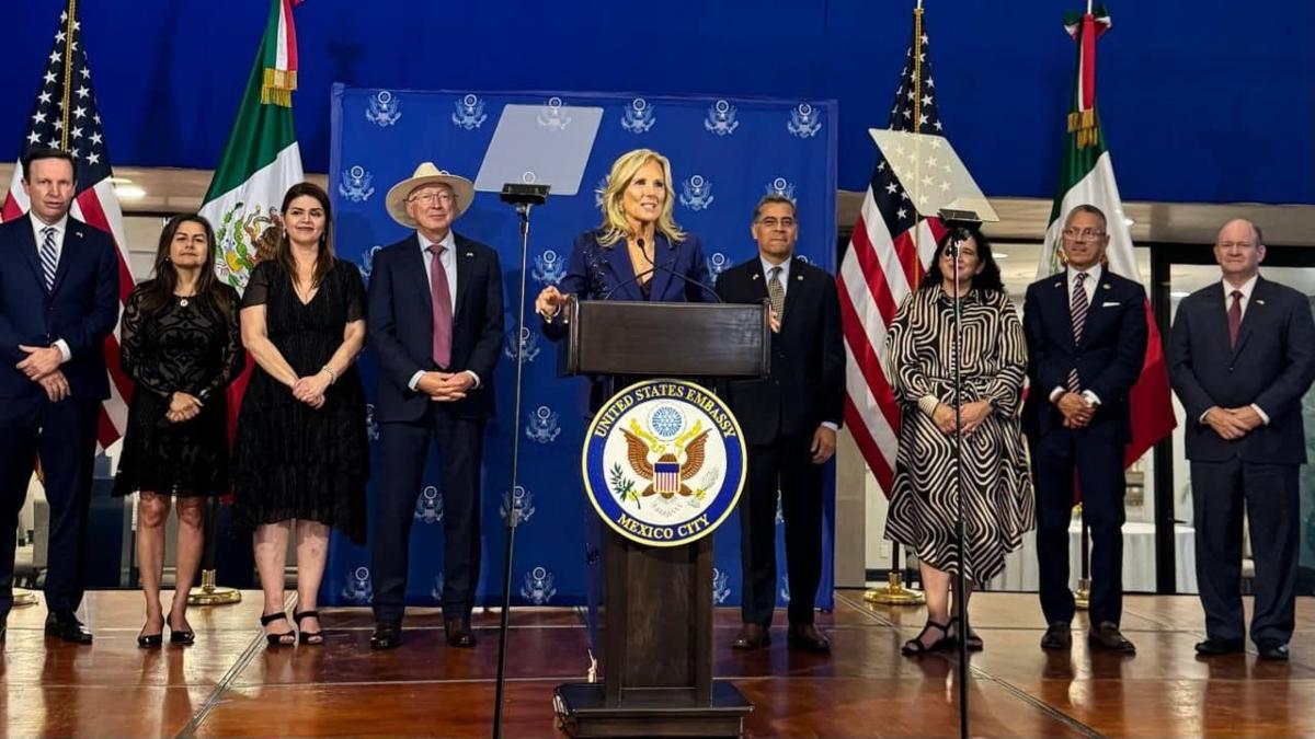 Claudia Sheinbaum construirá una región próspera y democrática: Jill Biden