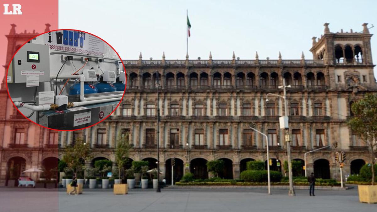 Antiguo Palacio del Ayuntamiento ya cuenta con Sistema de Captación de Agua de Lluvia