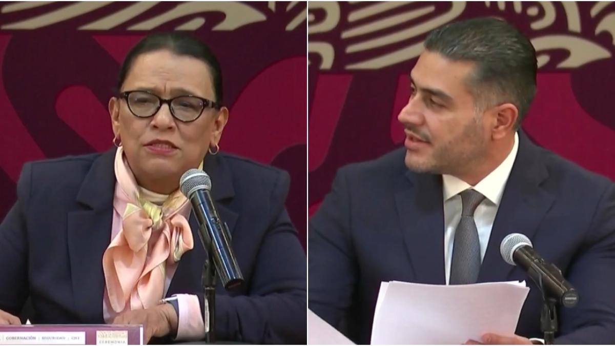 Omar García Harfuch y Rosa Icela Rodríguez asumen cargos en Seguridad y Gobernación