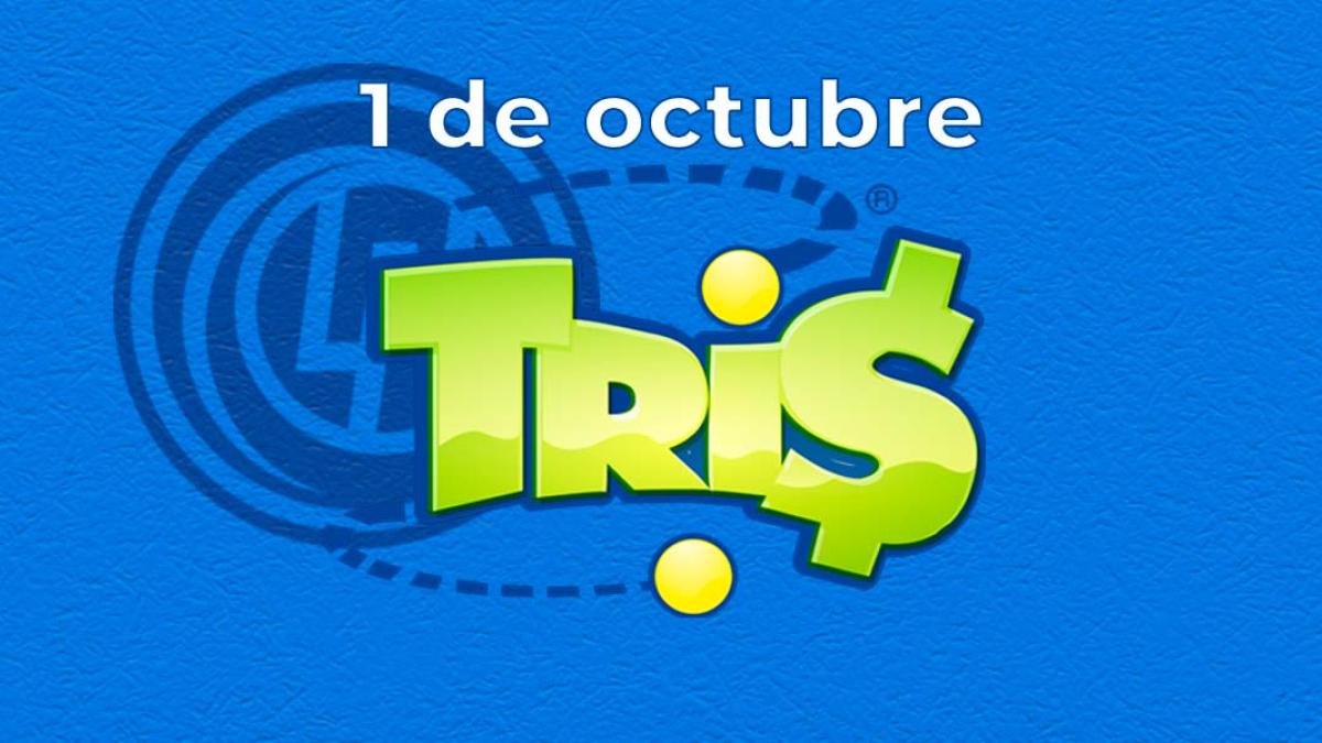 Resultados del Tris de hoy 1 de octubre del 2024. Ve aquí los números ganadores