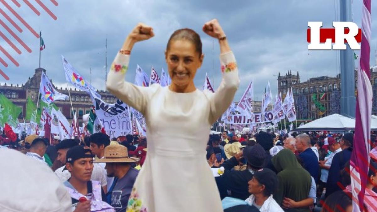 En FOTOS: Un Zócalo de la CDMX lleno, para recibir a la Presidenta Claudia Sheinbaum