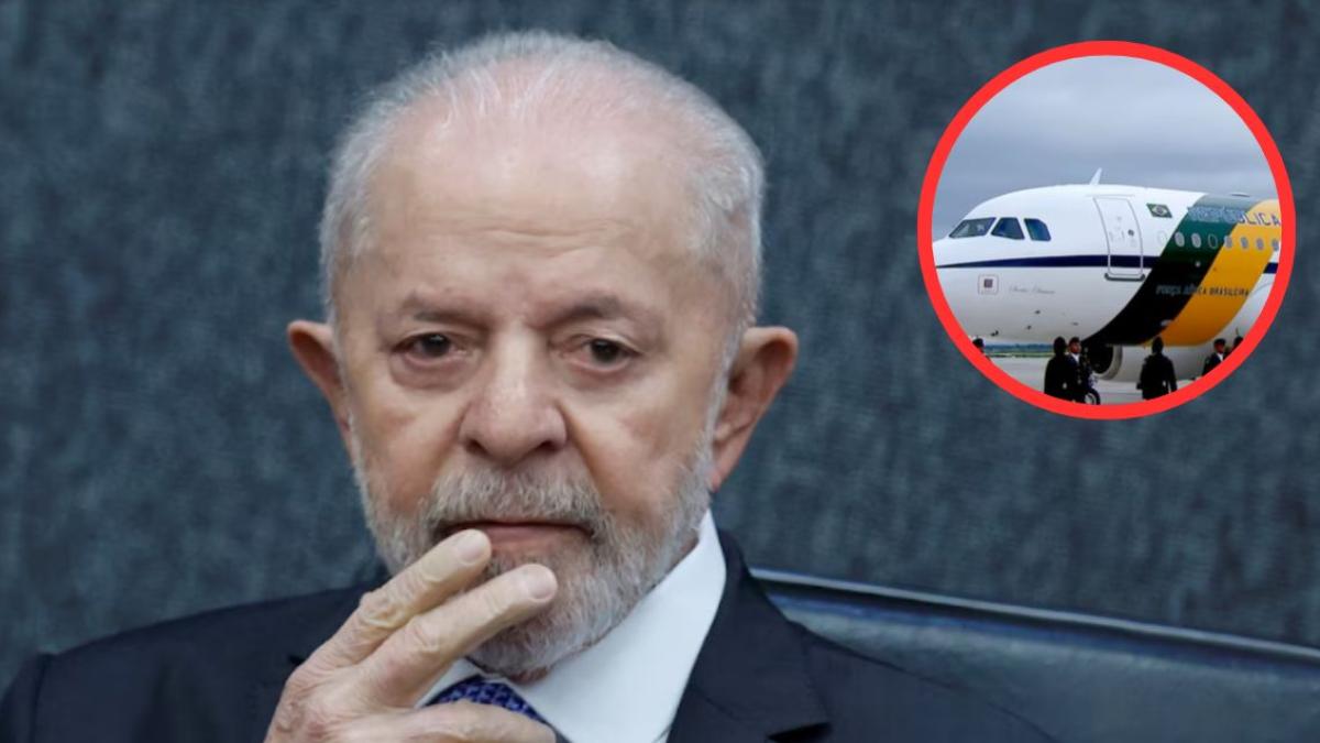 Avión de Lula Da Silva registra problemas técnicos y lo obliga a volver al AICM