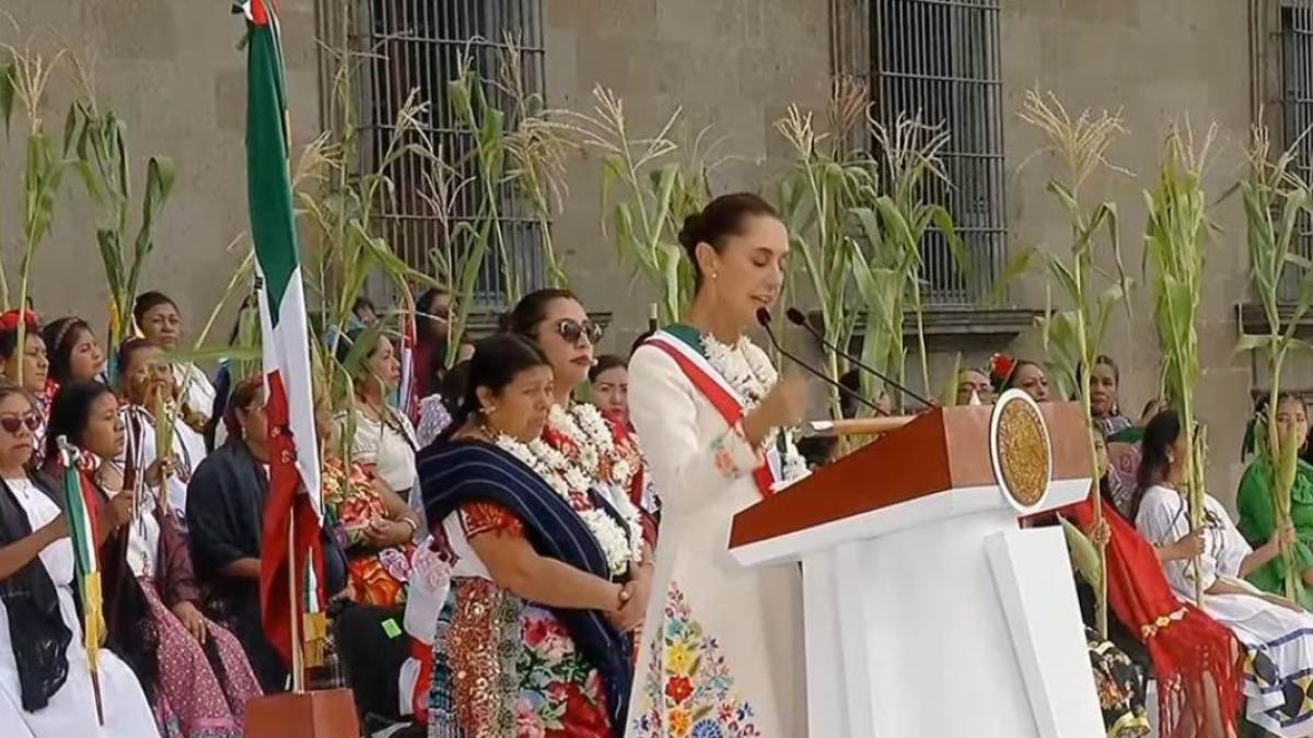 Este es el discurso íntegro de Claudia Sheinbaum desde el Zócalo de CDMX