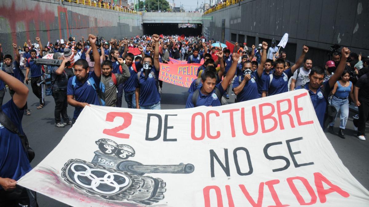 ¡2 de octubre no se olvida! Esta es la ruta de la marcha, horario y recomendaciones